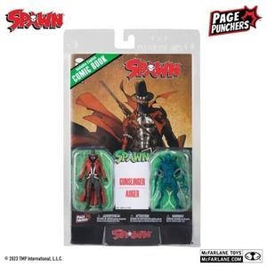 McFarlane Toys Page Punchers Spawn 3" Figure With Comic 2Pk - Wave 1  Gunslinger
